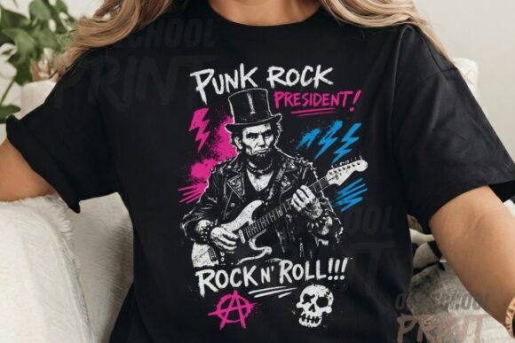 Abraham Lincoln Playing Electric Guitar: A Punk Rock Design Manifesto