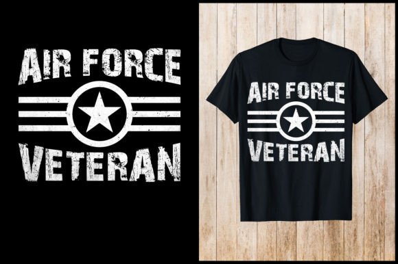 Air Force Veteran T-shirt Design: A Premium Asset for Your Brand