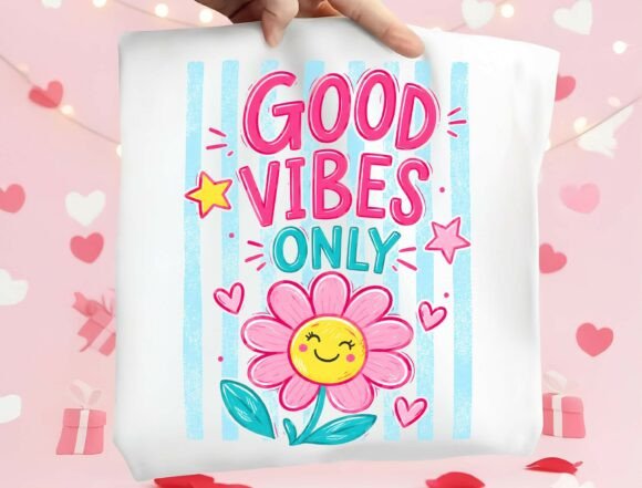 Good Vibes Only PNG: A Burst of Joy for Your Creative Projects