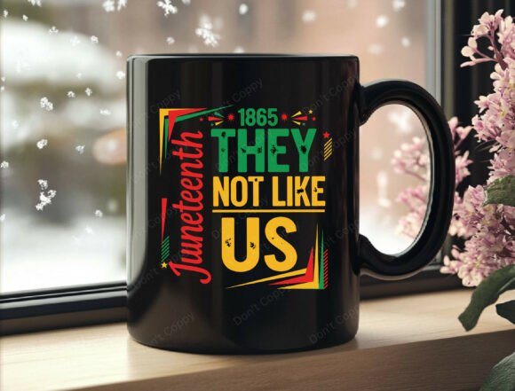 Juneteenth They Not Like Us PNG: A Bold Statement in Design