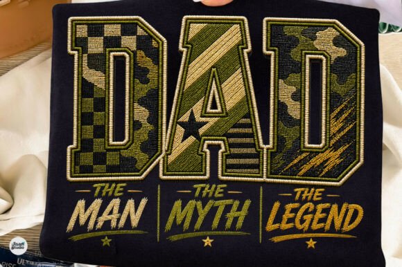 Military Dad PNG: Faux Yarn Father's Day Design Guide