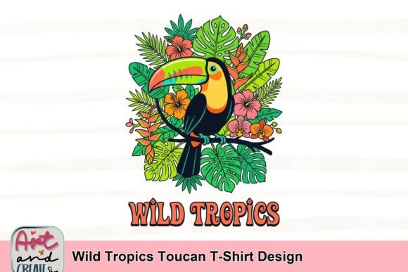 Wild Tropics Toucan Design: A Burst of Energy for Your Brand
